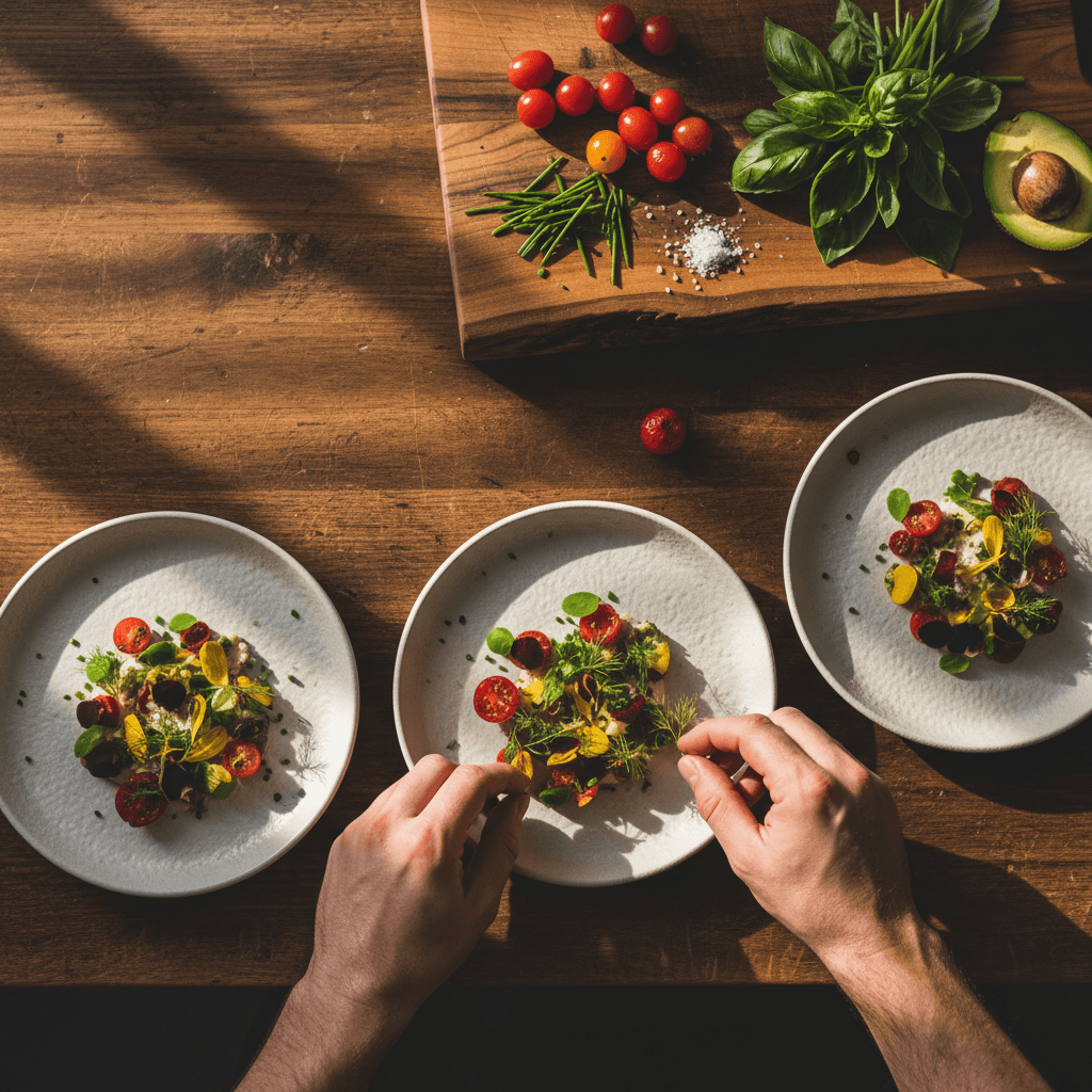 Custom menu preparation